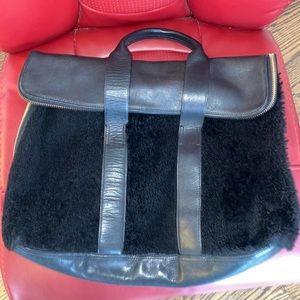 3.1 Phillip Lim Bag. Black leather